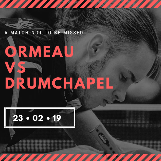 Ormeau Vs Drumchapel Senior British League 23.02.19