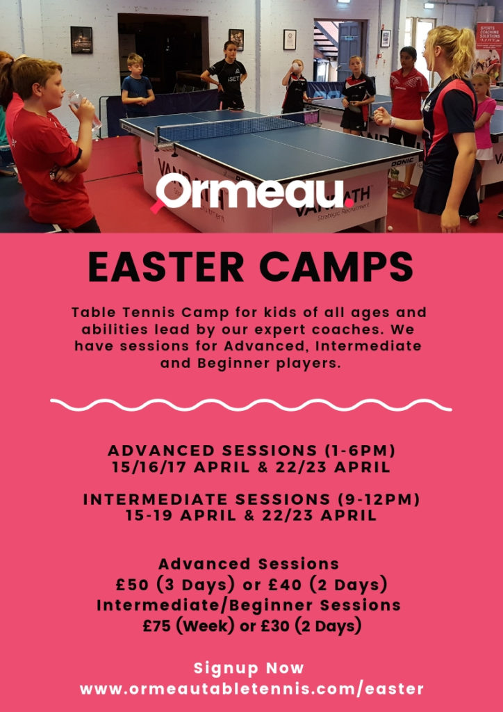 Ormeau Easter Camps