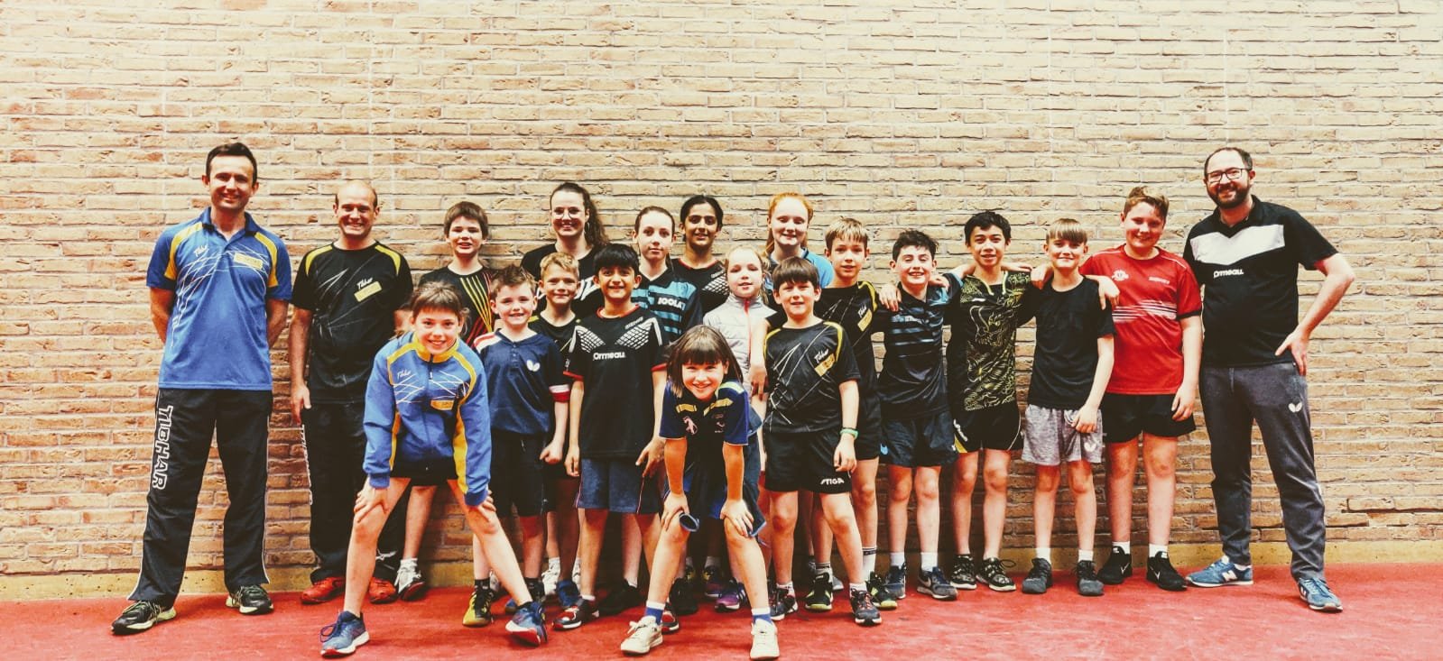 Day 1 in Belgium – Training with VTTL Mini Cadet national players!
