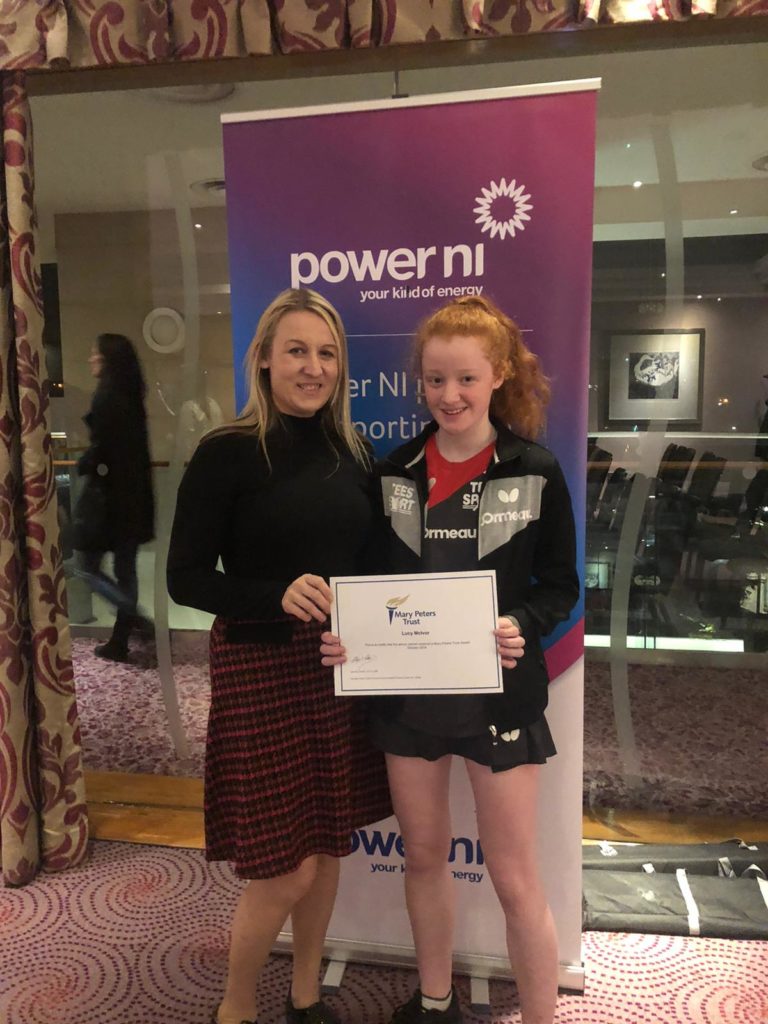Well done Lucy on receiving MPT Award !!
